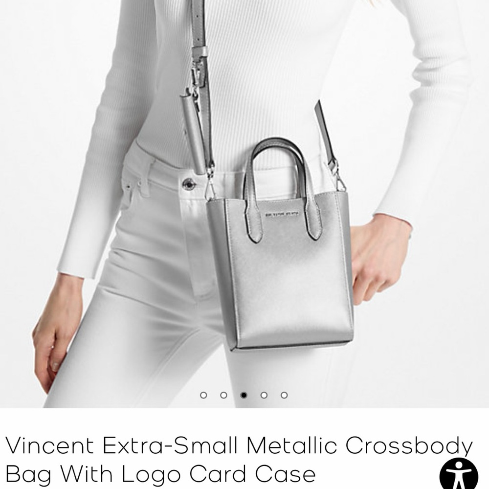 Stylish Silver Handbag